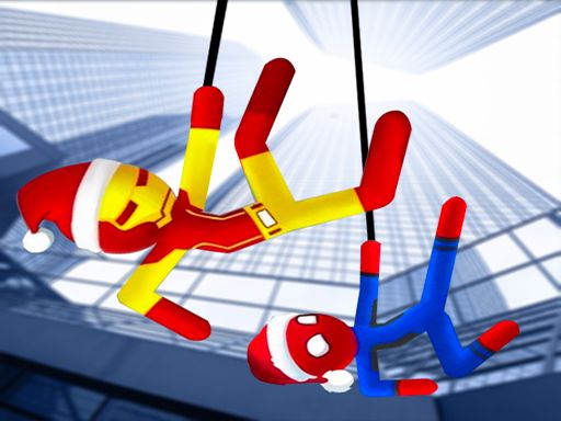 Super hero hook  - browser game screenshot