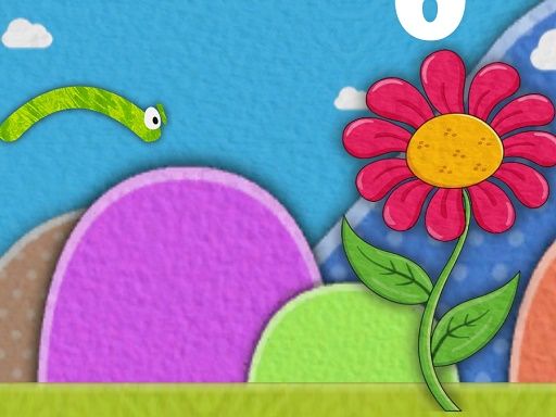 Worm Arcade 2d - browser game screenshot
