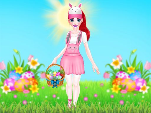 Princess Easter hurly-burly - browser game screenshot