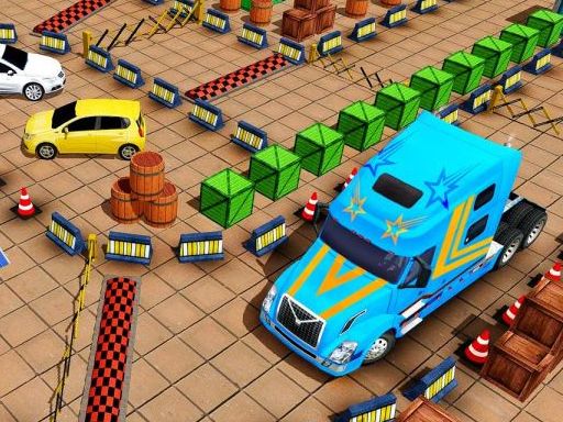 Truck Parking 3d 2021 - browser game screenshot
