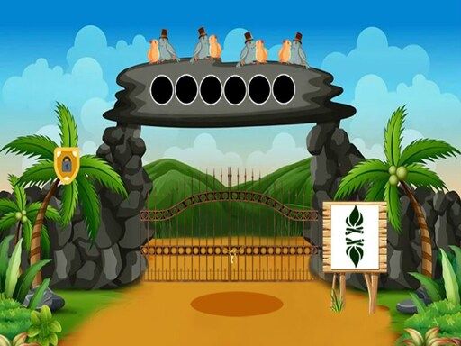 Rocky Village Escape - browser game screenshot