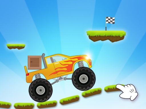 Monster Truck parking Monster Truck parking - browser game screenshot