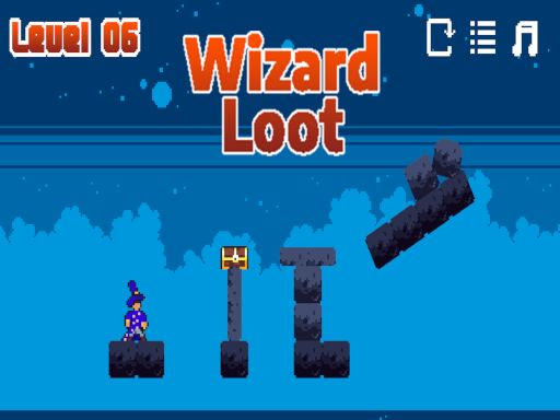 Wizard Loot - browser game screenshot