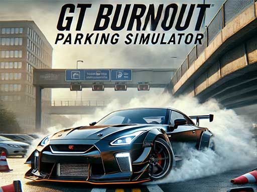 GT Burnout Parking Simulator - browser game screenshot