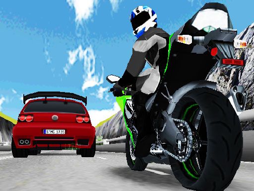 MOTO Furious HD - browser game screenshot