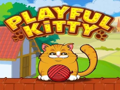 Playful Kitty - browser game screenshot