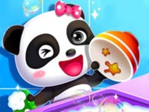 Panda Cleanup Master - browser game screenshot