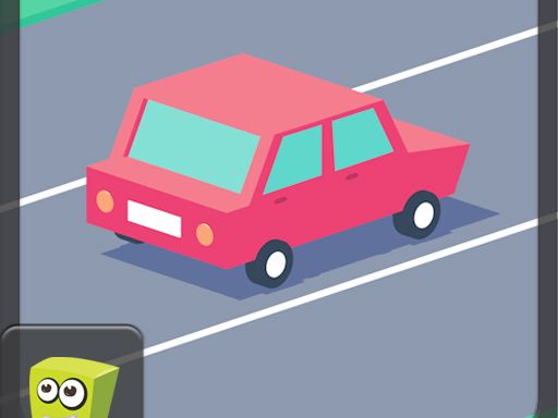 Cute Road endless runner Cute Road endless runner - browser game screenshot