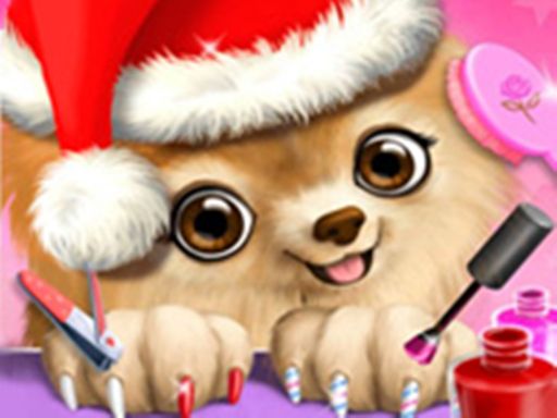 Christmas Salon - Santa Claus And Pets Makeover - browser game screenshot