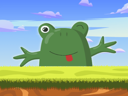 Froggy Tower - browser game screenshot