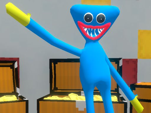 Huggy Survival Parkour - browser game screenshot