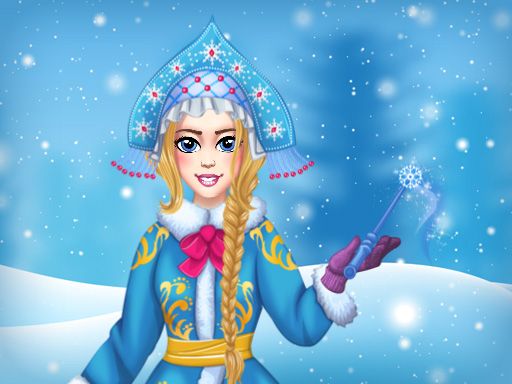 Snegurochka - Russian Ice Princess - browser game screenshot