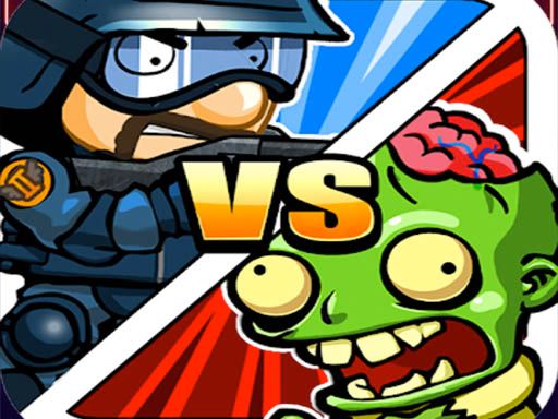 Police vs Zombies - browser game screenshot