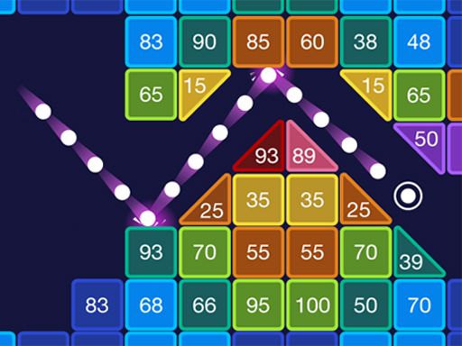 Bricks Breaker : Ball Shooter - browser game screenshot