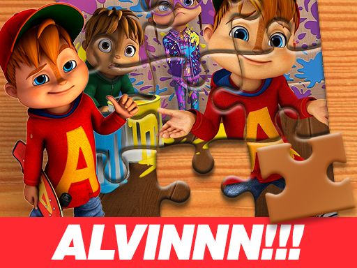 Alvinnn!!! Jigsaw Puzzle - browser game screenshot