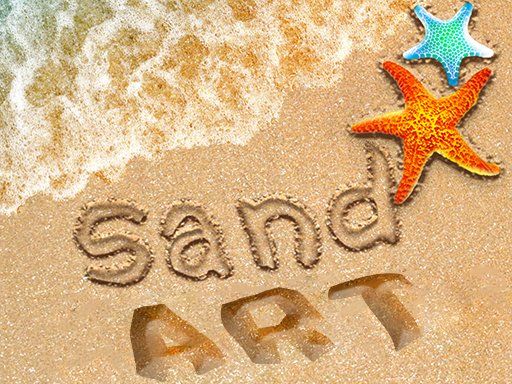 Sand Drawing Game : painting - browser game screenshot