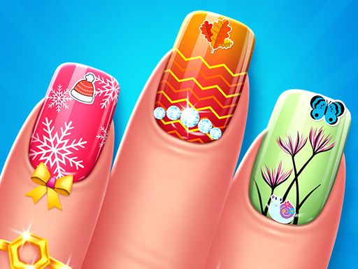 All Seasons Nail Salon - browser game screenshot