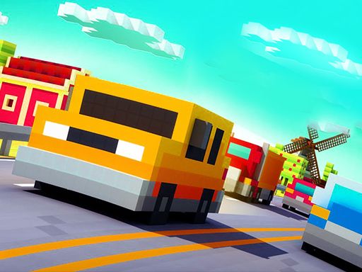 Rushy Racing - browser game screenshot