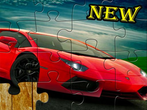 Sports Car Jigsaw Puzzles Game - Kids & Adults - browser game screenshot