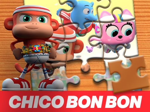 Chico Bon Bon Jigsaw Puzzle - browser game screenshot