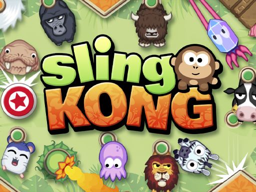 Sling Kong - browser game screenshot