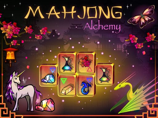 Mahjong Alchemy - browser game screenshot