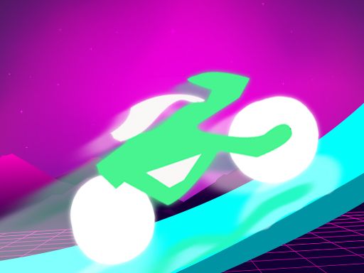 Neon Moto Driver - browser game screenshot