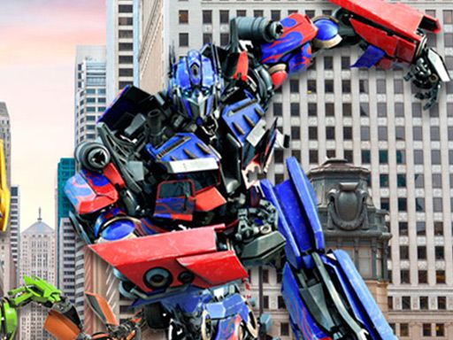 Transformers Jigsaw Puzzle Collection - browser game screenshot