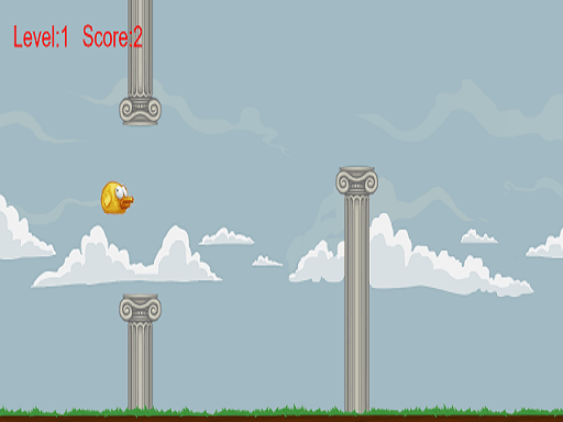 FlyBird - browser game screenshot