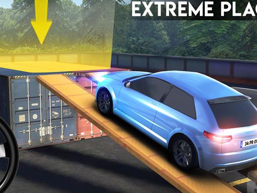 Sky car parking 3d - browser game screenshot
