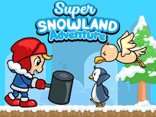 Super Snowland Adventure - browser game screenshot