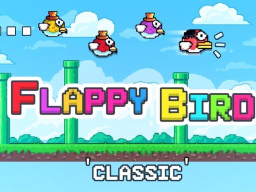 Flappy Bird Classic Pro - browser game screenshot