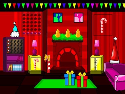 Christmas Party Escape - browser game screenshot