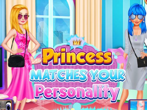 PRINCESS MATCHES YOUR PERSONALITY - browser game screenshot