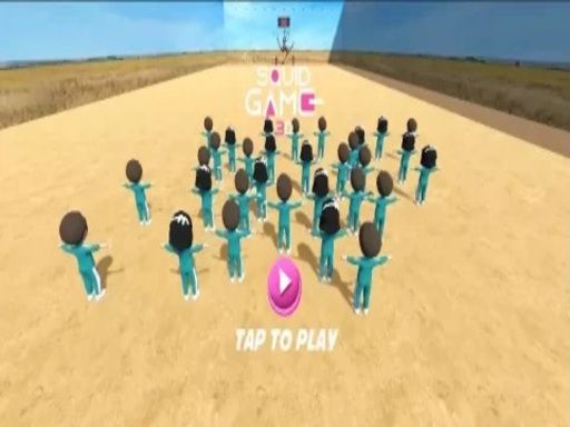 Squid Games 3D - browser game screenshot