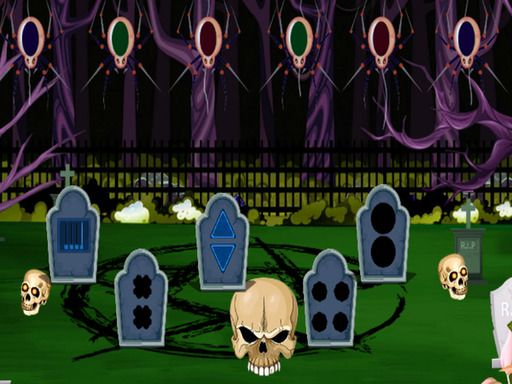 Dark Cemetery Escape Dark Cemetery Escape - browser game screenshot