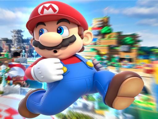 Super Mario Match3 Puzzle - browser game screenshot