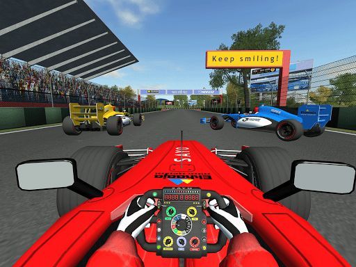 Formula Stunts - browser game screenshot