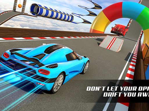 Stunt Car Impossible Track Challenge - browser game screenshot