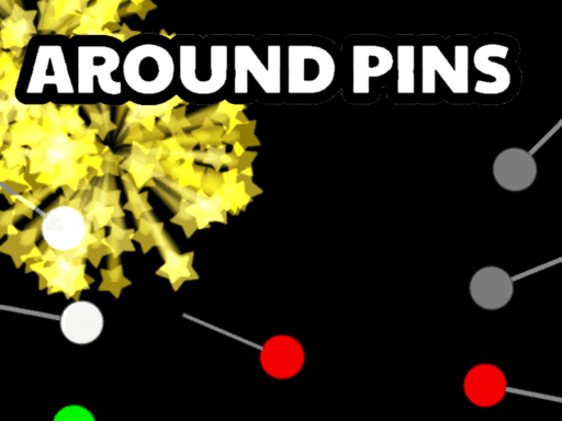 Around Pins - browser game screenshot