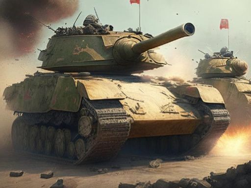 Tanks: Counteroffensive - browser game screenshot