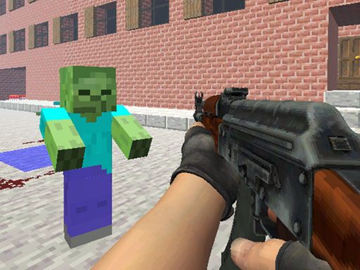 Counter Craft 2 Zombies - browser game screenshot