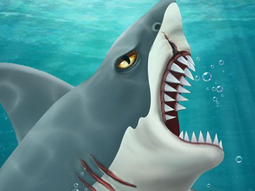 Shark Attack-Casual - browser game screenshot
