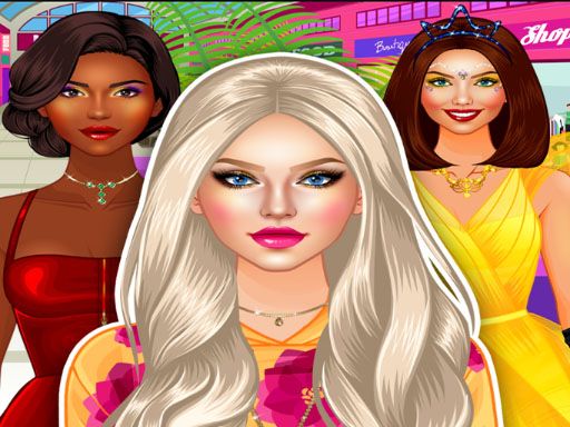 Dress Up  Girl - browser game screenshot