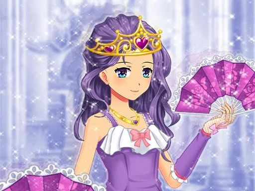 Anime Princess Dress Up Game for Girl - browser game screenshot