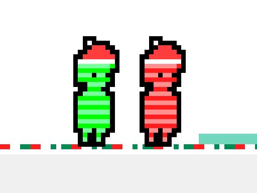Red and Green Christmas - browser game screenshot