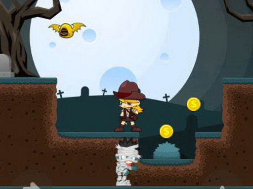 Zombie Treasure Adventure - browser game screenshot
