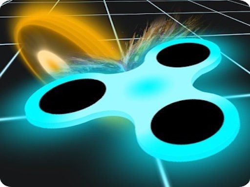 Fidget Spinner game - browser game screenshot
