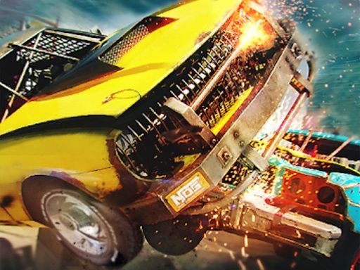 Destroy Car Driving - browser game screenshot