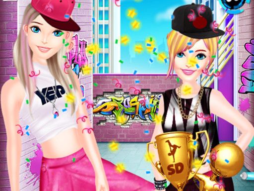 Street Dance Battle - browser game screenshot